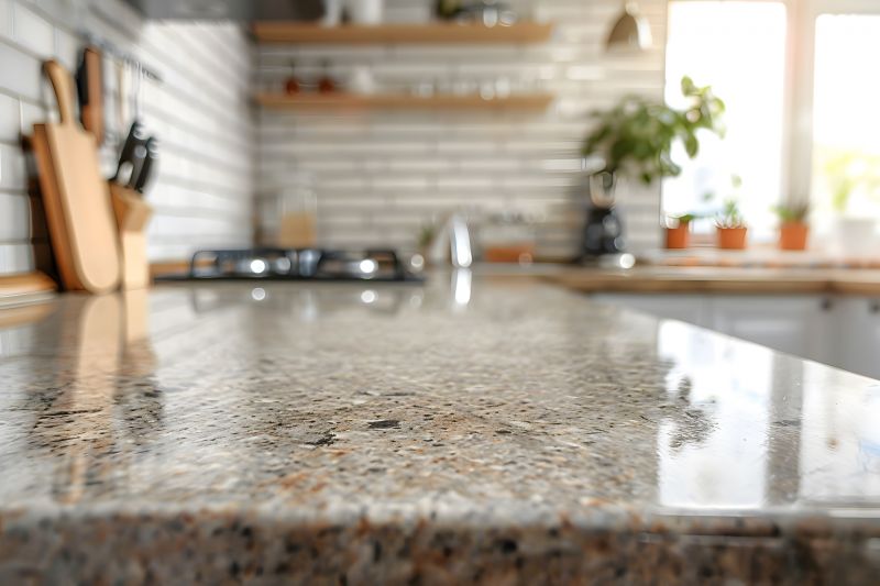 Modern Granite Kitchen Counter